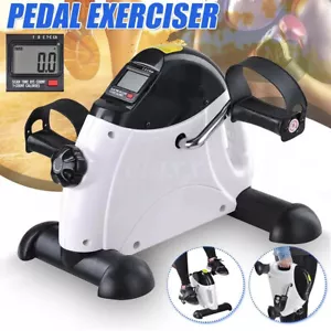 Portable Mini Cycle Bike Foot Pedal Exercise Machine Arm and Leg Recovery Peddle - Picture 1 of 22