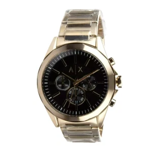 Armani Exchange Gold Tone Chronograph Men's Watch AX2611 - Picture 1 of 2