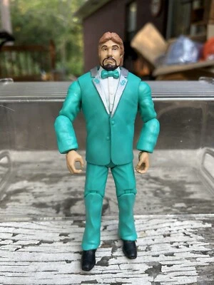 Figura Ted DiBiase Serie Exclusiva Flashback Básico WWE Wrestling Mattel M$M Foto 1 de 4