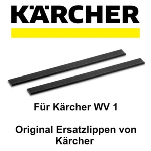 Kärcher Abziehlippe 2er Set 250mm Ersatzlippe für Fenstersauger WV1 Kärcher NEU - Picture 1 of 1
