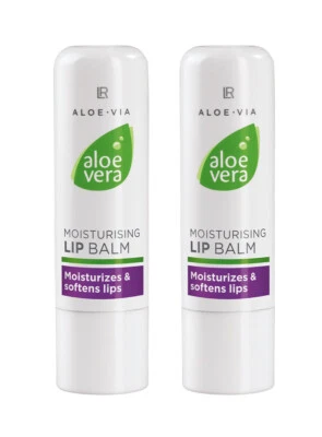 LR Aloe VIA Aloe Vera Feuchtigkeitsspendender Lippenpflegestift Lip Care 2x 4,8g - Bild 1 von 2