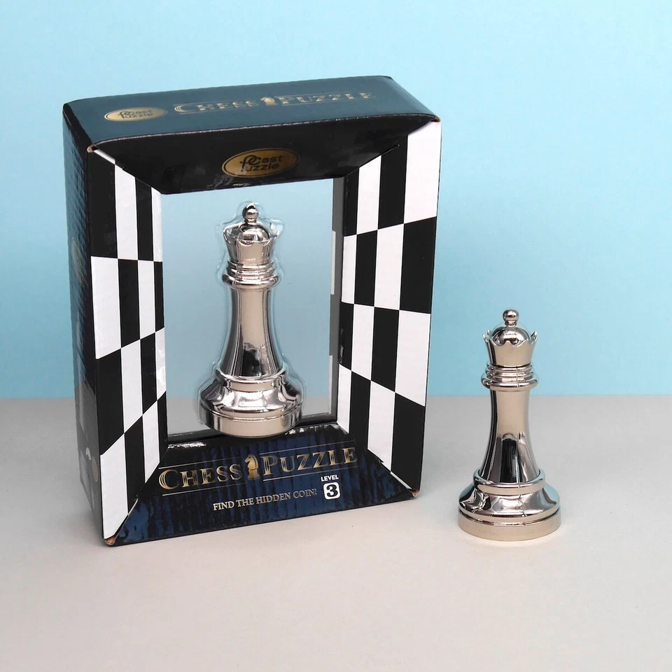 Cast Puzzle Chess Queen (dame)