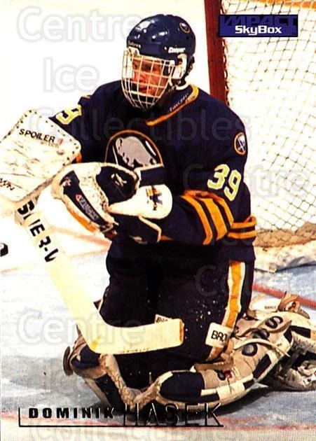 1995-96 SkyBox Impact #16 Dominik Hasek - Image 1 of 1