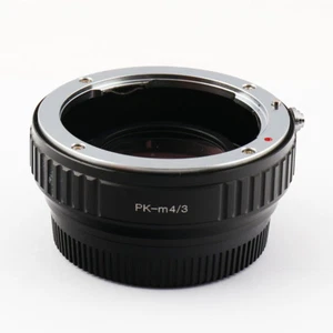 0.72x Focal Reducer Speed Booster Pentax K PK lens to Micro 4/3 m43 Adapter - Picture 1 of 3