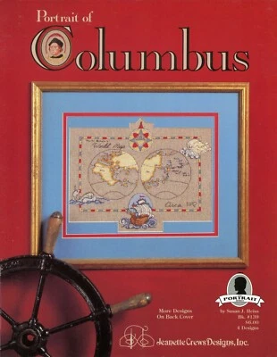 Jeanette Crews Designs, Inc. Book #00139 - The Portrait Series: Columbus - Image 1 of 2