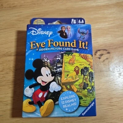 Disney - Eye Found It! Hidden Picture Card Game - NEW 2021 - Ages 3+ - Image 1 of 4