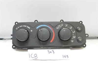 Interruptor de control de clima de temperatura de calor de CA Dodge Intrepid 98-04 4698198AC OEM 145 1C8-3 Foto 1 de 4