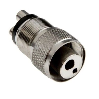 Adaptador de pieza de mano dental de alta velocidad 5 piezas cambiador de orificios borde 2 orificios a 4 orificios M4 Foto 1 de 4