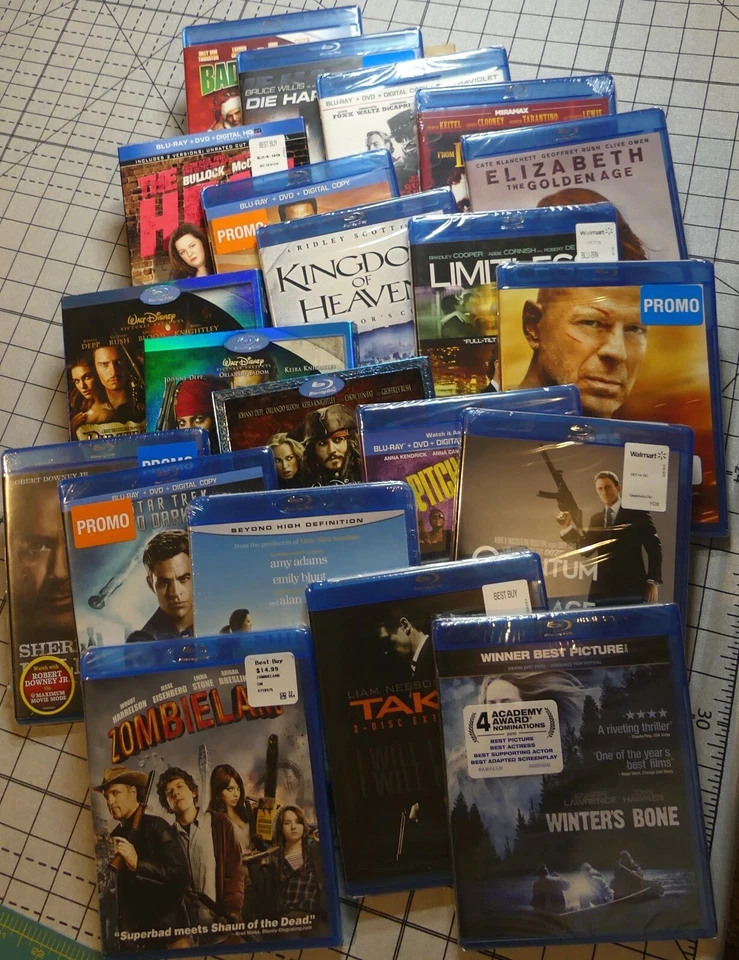 Blu-ray Movies, Comedy and Action, Wide Variety to Choose From, Brand New - Image 1 of 1