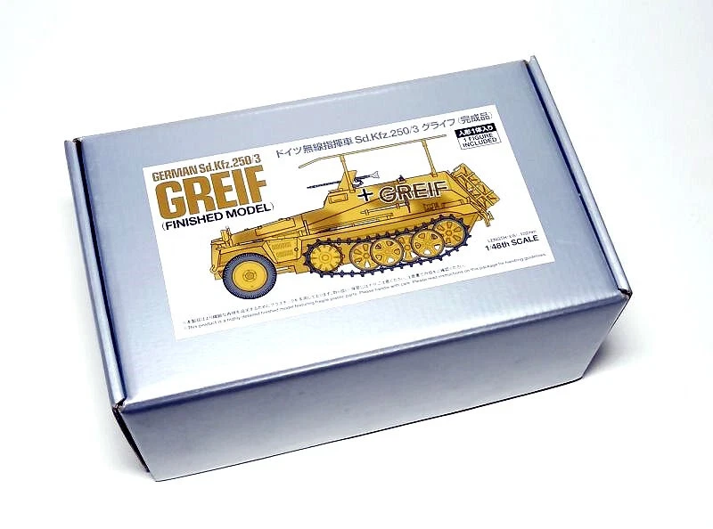 TAMIYA 1:48 MODELLO MEZZO MILITARE GERMAN SD.KFZ.250/3 GREIF CON FIGURA    26536 - Immagine 1 di 2