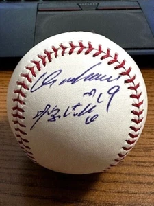 KOJI UEHARA SIGNED AUTOGRAPHED OML BASEBALL! Red Sox, Orioles, Rangers! - Picture 1 of 2