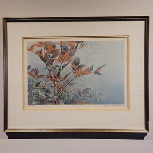 Robert BATEMAN "Yellow Rumped Warbler" Limited edition print. Signed & Numbered - Picture 1 of 5