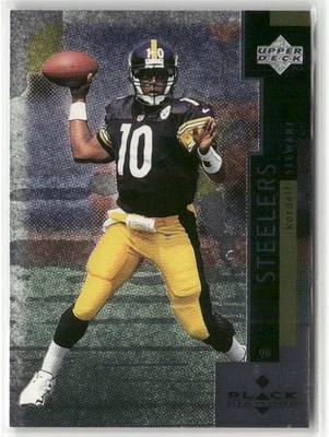1998 UPPER DECK BLACK DIAMOND #67 KORDELL STEWART PITTSBURGH STEELERS - Image 1 of 2