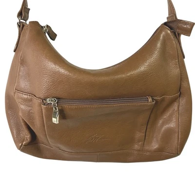 Bolso de hombro Stone Mountain clásico de cuero tostado Foto 1 de 4