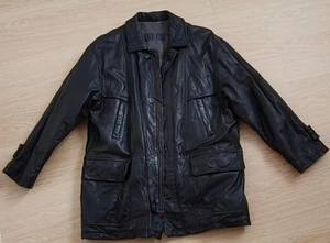 Givenchy Leather Jacket Vintage Size 50 - Picture 1 of 5