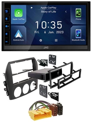 JVC DAB Bluetooth MP3 USB 2DIN Autoradio für Mazda MX 5 NC 2005-2008 - Bild 1 von 4