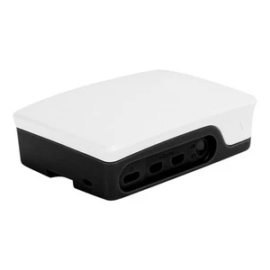(Black And White)Protective Case For Raspberry Black Protective Box For 4B ABS - Afbeelding 1 van 12