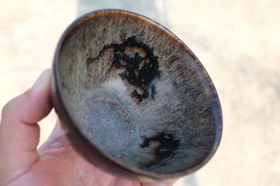 Cuenco esmaltado negro 0362 Jizhou Foto 1 de 4