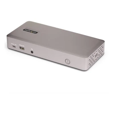 Startech.Com HUB 5 in 1 Docking Station USB4 Grey 150UE USB4DOCKTRIPLE - Immagine 1 di 4