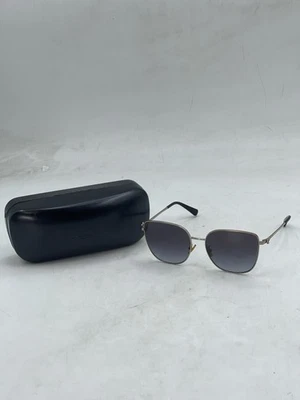 Coach Women's Square Sunglasses Shiny Light Gold/Grey Gradient HC7138B C8001 - Image 1 of 4