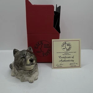 Kevin Francis Face Pot “Tala the Wolf” 2001 - Picture 1 of 12