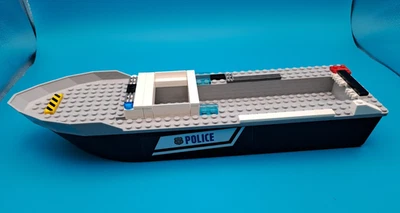 LEGO 60129 Polizei Schiffsrumpf 39x12  schwarz Schiff Rumpf Boot 2018 - Bild 1 von 4