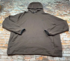 Nike Sportswear Tech Fleece Hoodie Mens 4XL Tall Brown Pullover FB8016-237 - Picture 1 of 18