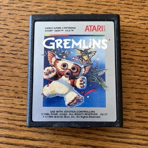 Gremlins 1986 Rare+ Atari 2600 - By Atari Corp. Video - Picture 1 of 6