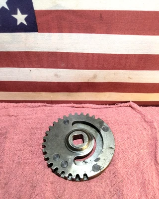 Harley-Davidson Sportster 1957-76 arranque de arranque 20T engranaje de manivela 33348-57 OEM Foto 1 de 4