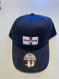 Streamsong Golf Club Imperial Camo Navy Blue Embroidered Golf Hat Adjustable - Picture 1 of 4