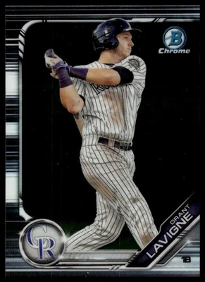 2019 Bowman Draft Grant Lavigne #BDC-188 Chrome - Image 1 of 2