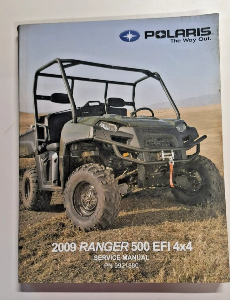 Polaris Ranger 500 EFI 2009 4X4 manual de reparación de taller de servicio PN 9921880 OEM Foto 1 de 1