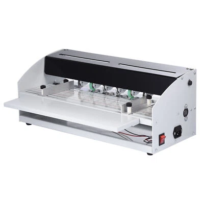 New Automatic Folding Paper Machine Paper Folder for Document Letters 110V - Image 1 of 4