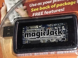 Magic Jack USB PC vers téléphone locaux et interurbains appels gratuits ordinateur, neuf - Photo 1/9