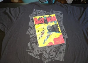 Batman No. 1 Comic Book Image Tee Shirt-Black-Mens 3XL - Picture 1 of 8