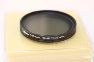 Nikon circular polarizer 62mm w/ plastic case - Picture 1 of 2