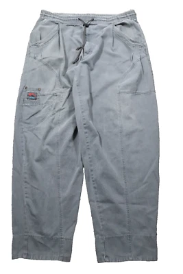 Винтажные мужские штаны 90-х Gitano Bait & Tackle мешковатые сужающиеся штанины 100% хлопок 36x30 - Изображение 1 из 4