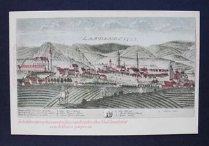 Alte Postkarte. Polen. Landeshut, Niederschlesien. Lithographie. - Bild 1 von 2