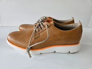 Cole Haan Zerogrand Omni Postman Mens 7 M Tan Leather Oxford Shoes - Bild 1 von 18