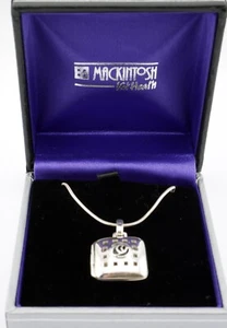 Hermoso Kit Medallón Colgante y Cadena Heath Mackintosh Plata de Ley - Imagen 1 de 3