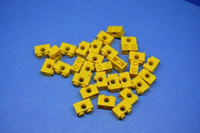 LEGO 30 x Lochstein Lochbalken gelb Yellow Technic Brick 1x2 with Hole 3700 - Bild 1 von 3
