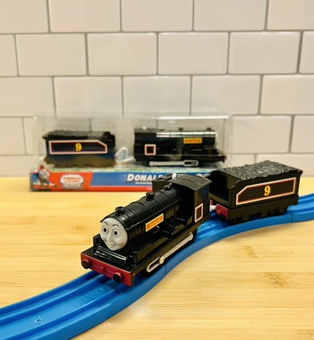 Thomas The Train TRACKMASTER (Tomy/Plarail) DONALD #9 NEW IN BOX *REPRODUCTION* Cover