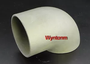 "Tubo descendente turbo de escape de acero suave de perfil bajo 3"" OD 90 grados 0,12" - Imagen 1 de 3