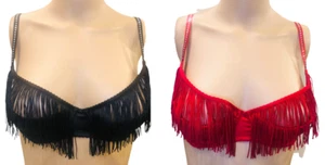 VICTORIAS SECRET VERY SEXY UNLINED FRINGE OPEN QUARTER CUP PUSH UP BRA XS S M L - Picture 1 of 6