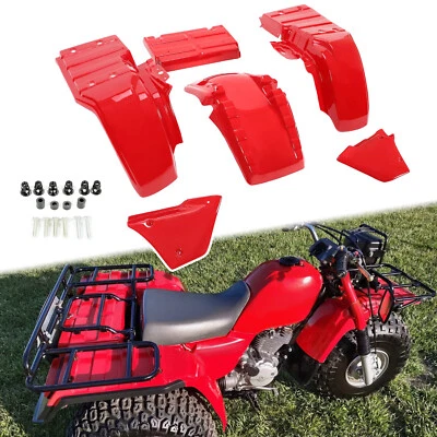 New For Honda Big Red ATC250ES 1985-1987 Complete Plastic Fenders Kit 6PCS - Image 1 of 4