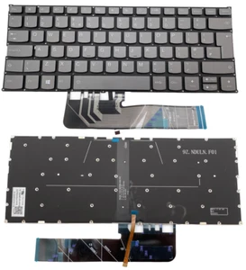 TASTIERA UK LENOVO YOGA 530-14ARR 530-14IKB 730-13IWL 730-15IKB QWERTY RETROILLUMINATA - Foto 1 di 3