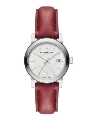 Novo relógio feminino Burberry BU9129 The City prata aço inoxidável 34 mm - Imagem 1 de 2