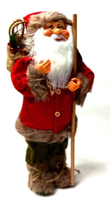 Weihnachtsmann Santa Claus Nikolaus Weihnachts-Figur Weihnachts-Deko ca. H40 cm. - Bild 1 von 2