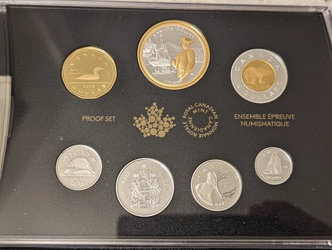 2018 SILVER PROOF SET 240th ANNIVERSARY CAPTAIN COOK NOOTKA SOUND ROYAL CANADIAN Cover