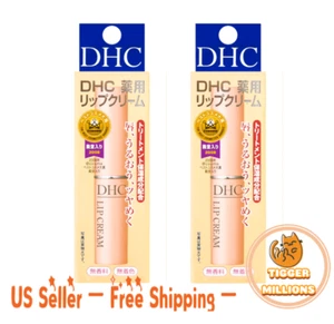 [US Seller] 2PKS DHC DHC moisture Lip Cream Aloe VitaminE Lip Balm Lipstick 1.5g - Picture 1 of 8